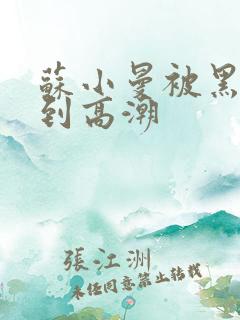 苏小曼被黑人玩到高潮