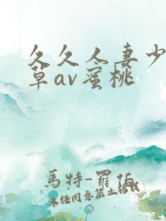 久久人妻少妇嫩草av蜜桃