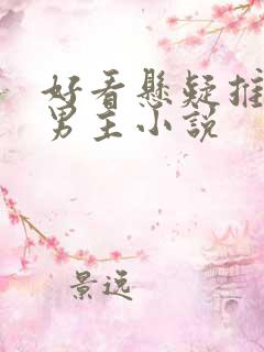 好看悬疑推理双男主小说