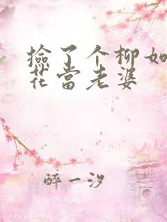 捡了个柳如烟校花当老婆