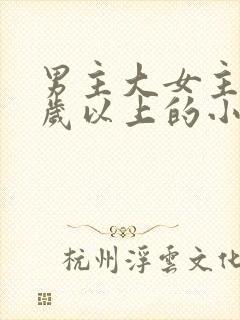 男主大女主20岁以上的小说