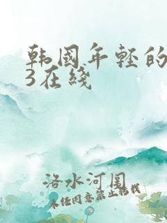 韩国年轻的母亲3在线