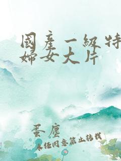 国产一级特黄老妇女大片