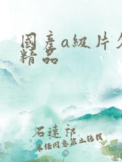 国产a级片久久精品