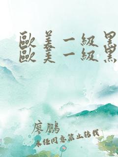 欧美一级黑人片欧美一级黑人片