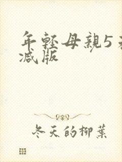 年轻母亲5未删减版