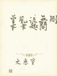 曾风流无删减全本笔趣阁