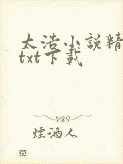 太浩小说精校版txt下载