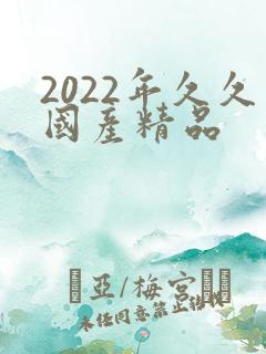 2022年久久国产精品