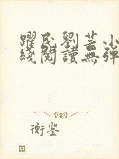 跃民刘芸小说在线阅读无弹窗