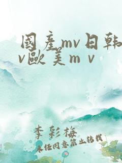 国产mv日韩mv欧美mⅴ