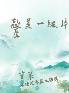 欧美一级片 国产