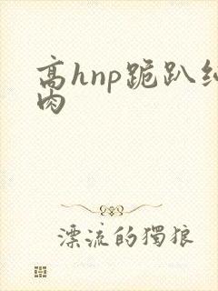 高hnp跪趴纯肉