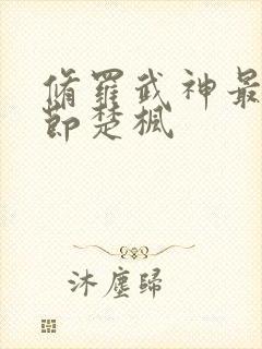 修罗武神最新章节楚枫