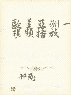 欧美亚洲一级片视频播放