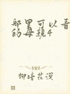 哪里可以看年轻的母亲4