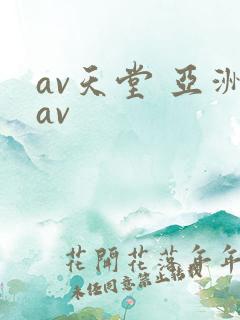 av天堂 亚洲av