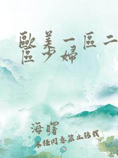 欧美一区二区三区少妇