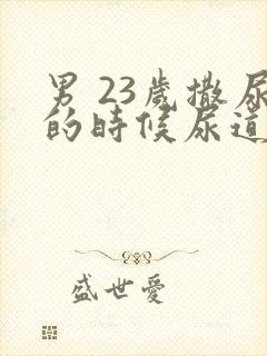 男 23岁撒尿的时候尿道口刺痛怎么回事