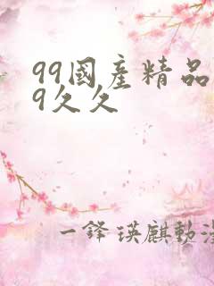 99国产精品99久久