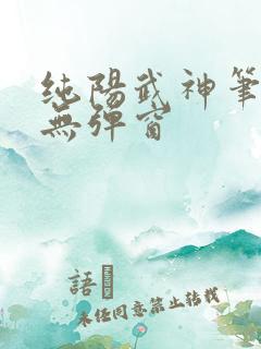 纯阳武神笔趣阁无弹窗