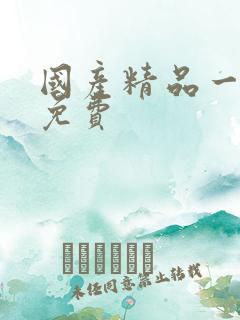 国产精品一级片免费