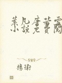 叶凡唐若雪医婿小说免费阅读