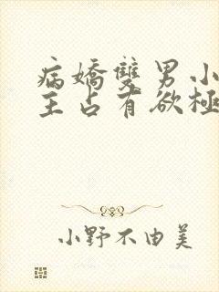 病娇双男小说男主占有欲极强