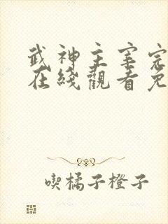 武神主宰完整版在线观看免费