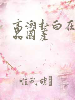 高潮对白在线精品国产