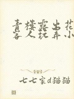 青楼露出花蒂供客人玩弄小说