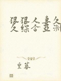 狠狠人妻久久久久综合亚洲精品