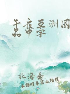 午夜亚洲国产精品中字