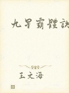 九星霸体诀修为