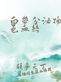 白带分泌物带黑色血丝