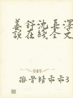 姜舒沈长泽的小说在线全文免费阅读笔趣阁