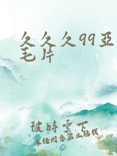 久久久99亚洲毛片