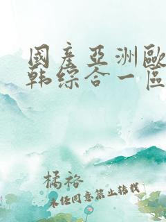 国产亚洲欧美日韩综合一区在线