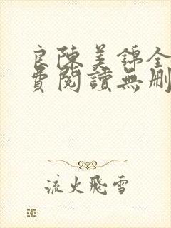 良陈美锦全文免费阅读无删减笔趣阁