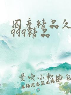 国产精品久久久999精品