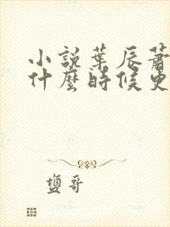 小说叶辰萧初然什么时候更新