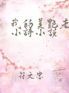 我的美艳老婆叫小诗小说