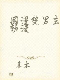 国漫双男主推荐动漫