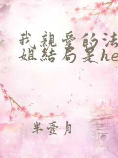 我亲爱的法医小姐结局是he还是be