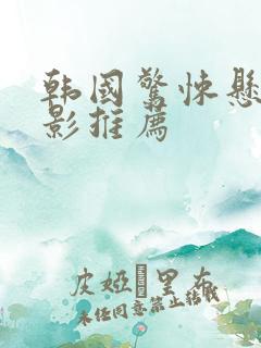 韩国惊悚悬疑电影推荐