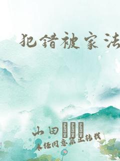 犯错被家法惩罚