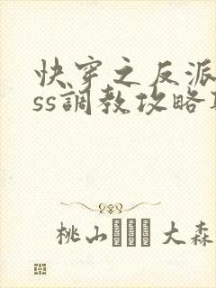 快穿之反派boss调教攻略听书全集