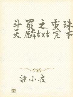 斗罗之灵珠神剑天麟txt完本免费下载