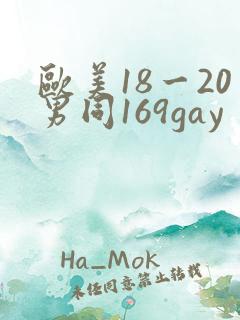 欧美18一20男同169gay