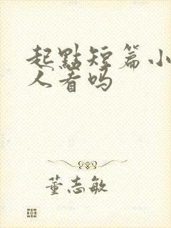 起点短篇小说有人看吗